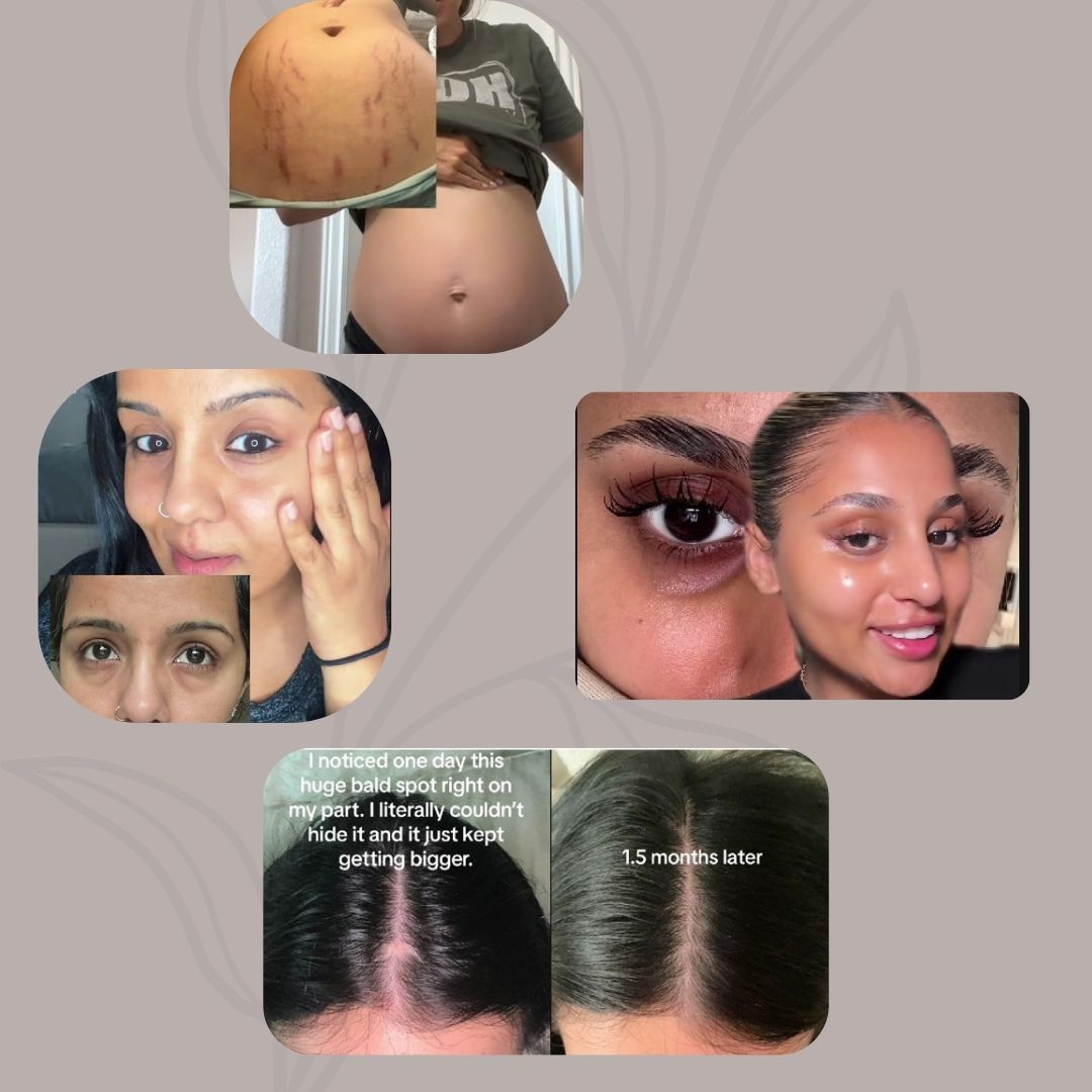 Organic Castor Oil with Rose Quartz Roller